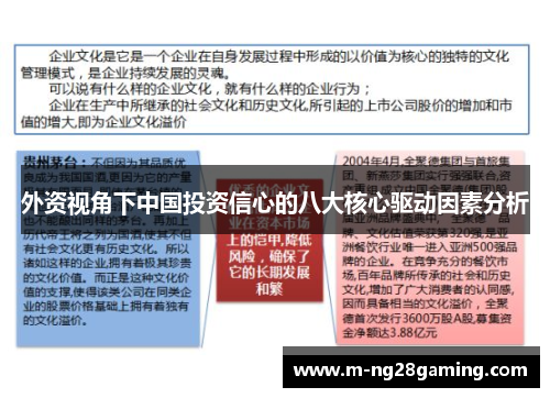 外资视角下中国投资信心的八大核心驱动因素分析