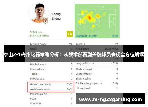 泰山2-1梅州比赛策略分析：从战术部署到关键球员表现全方位解读